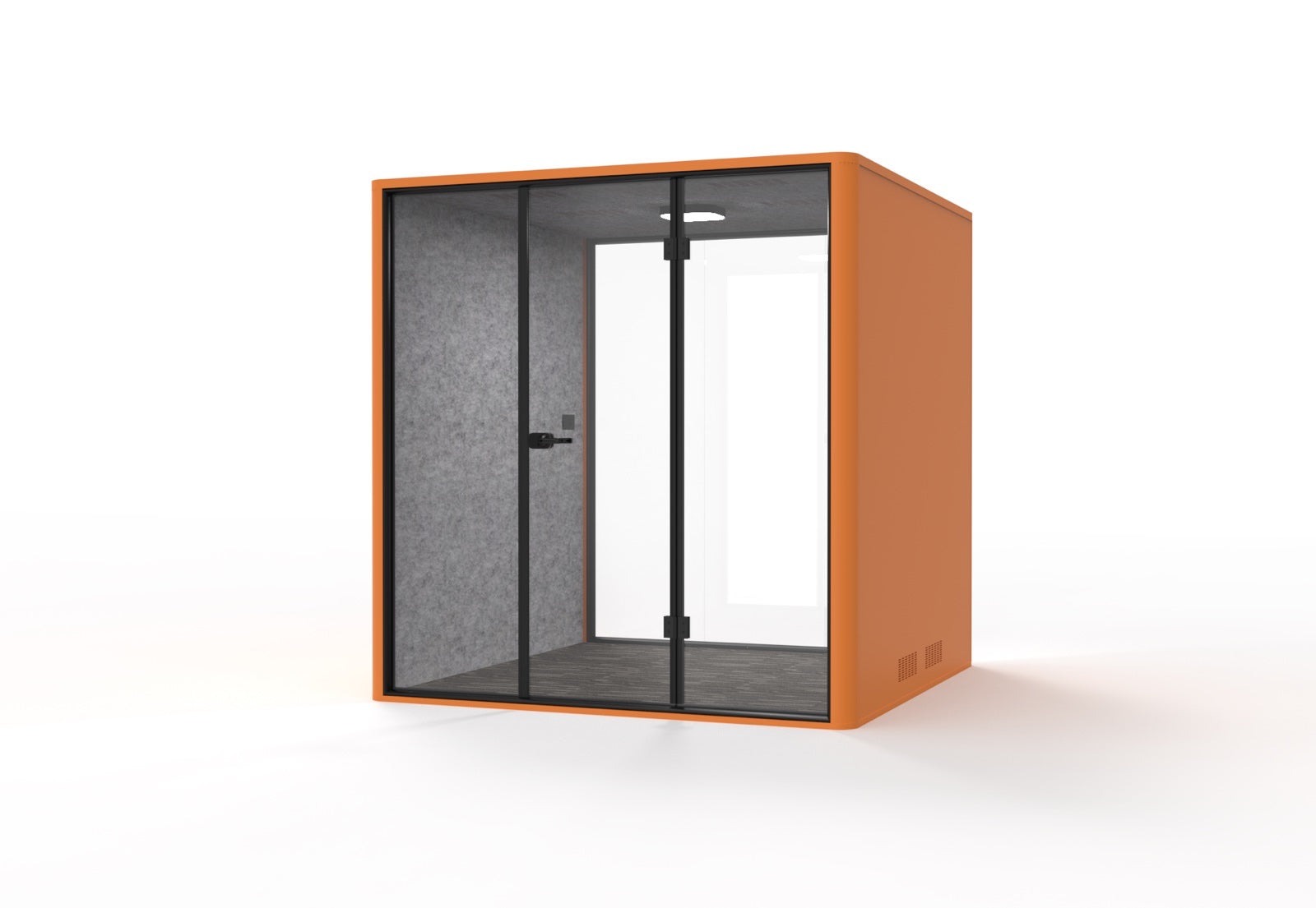 Core XL in oranjerood zandstructuur
