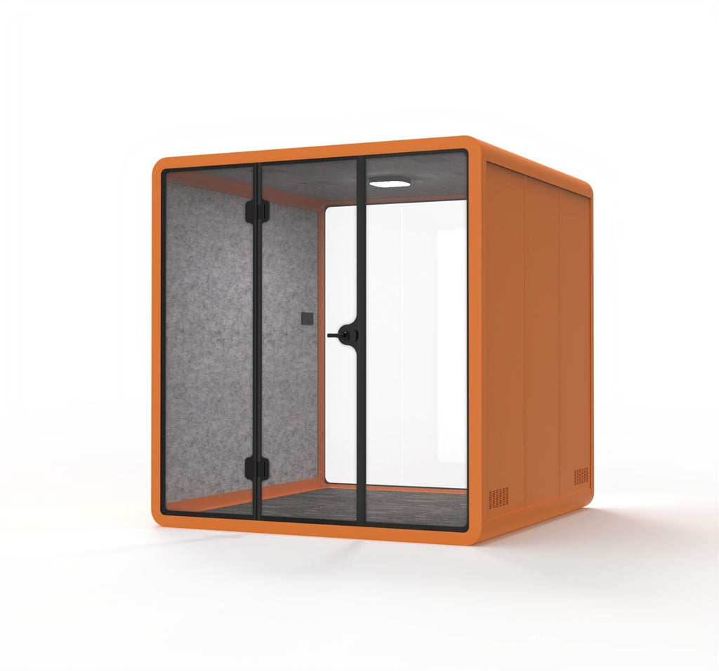 Studio XL in oranjerood zandstructuur
