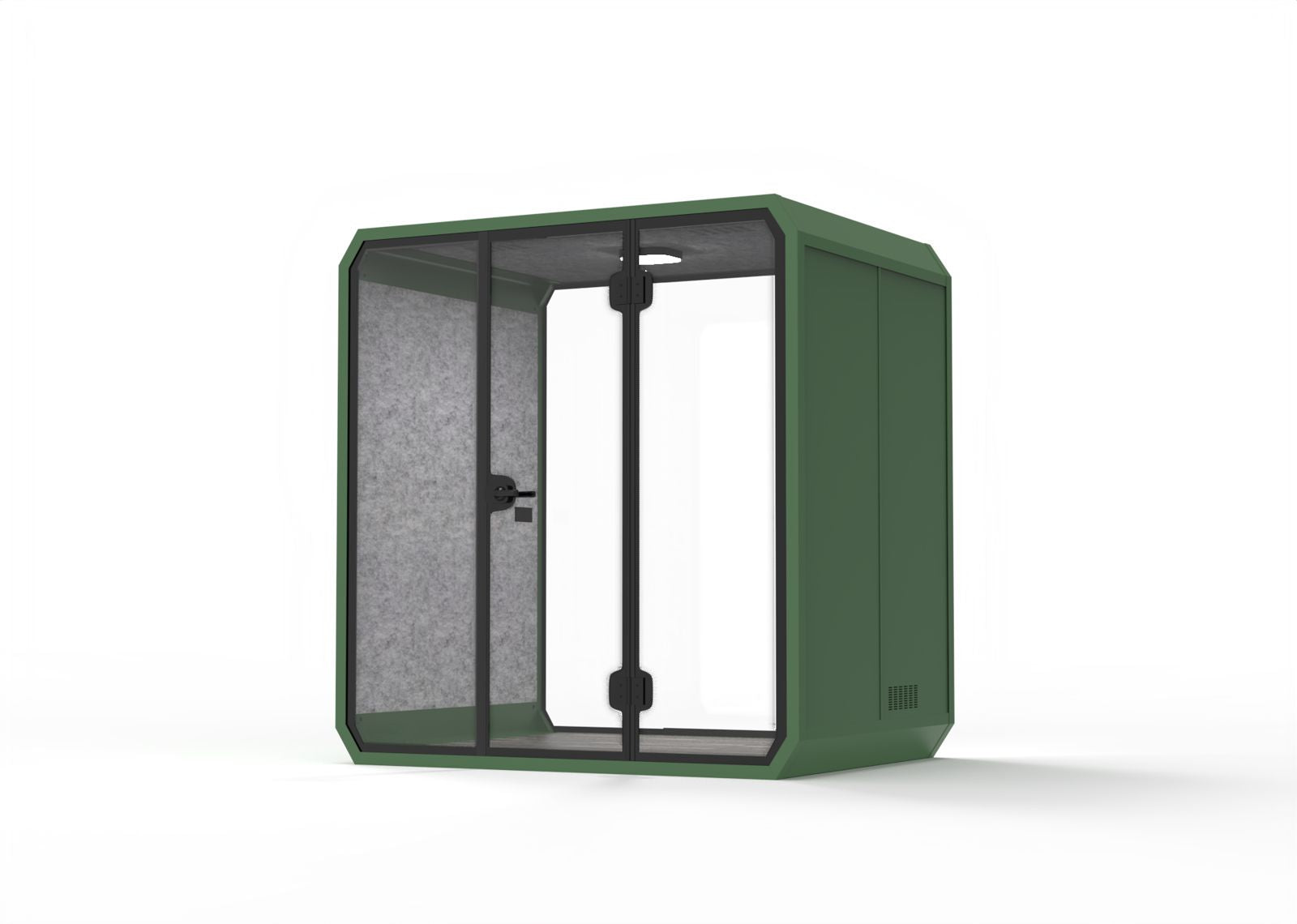 Suite L in grijsgroen