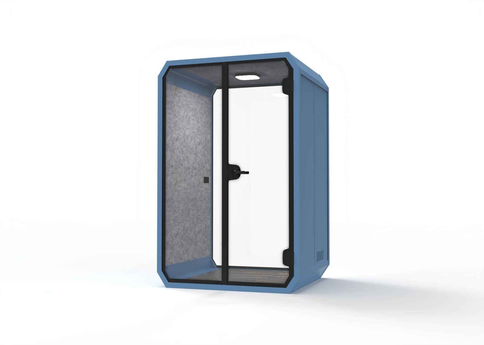 Suite M in pastelblauw