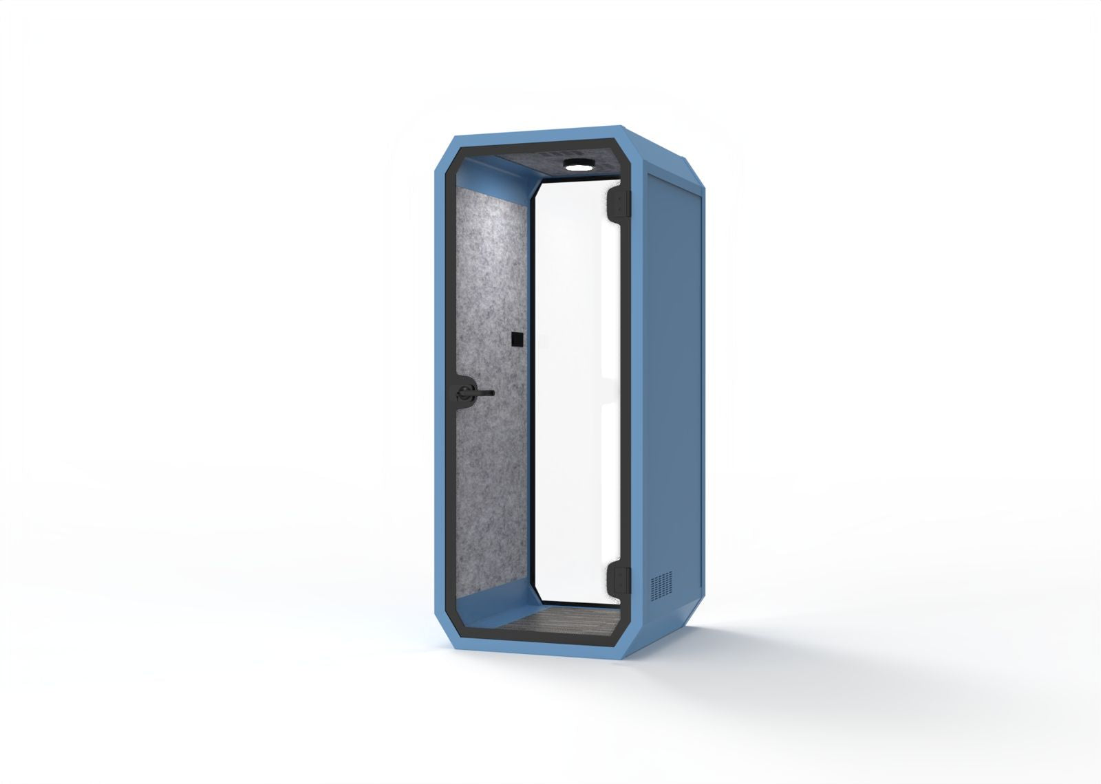 Suite S in pastelblauw