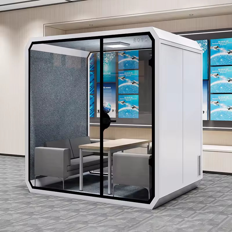 Suite XL in wit in een kantoor