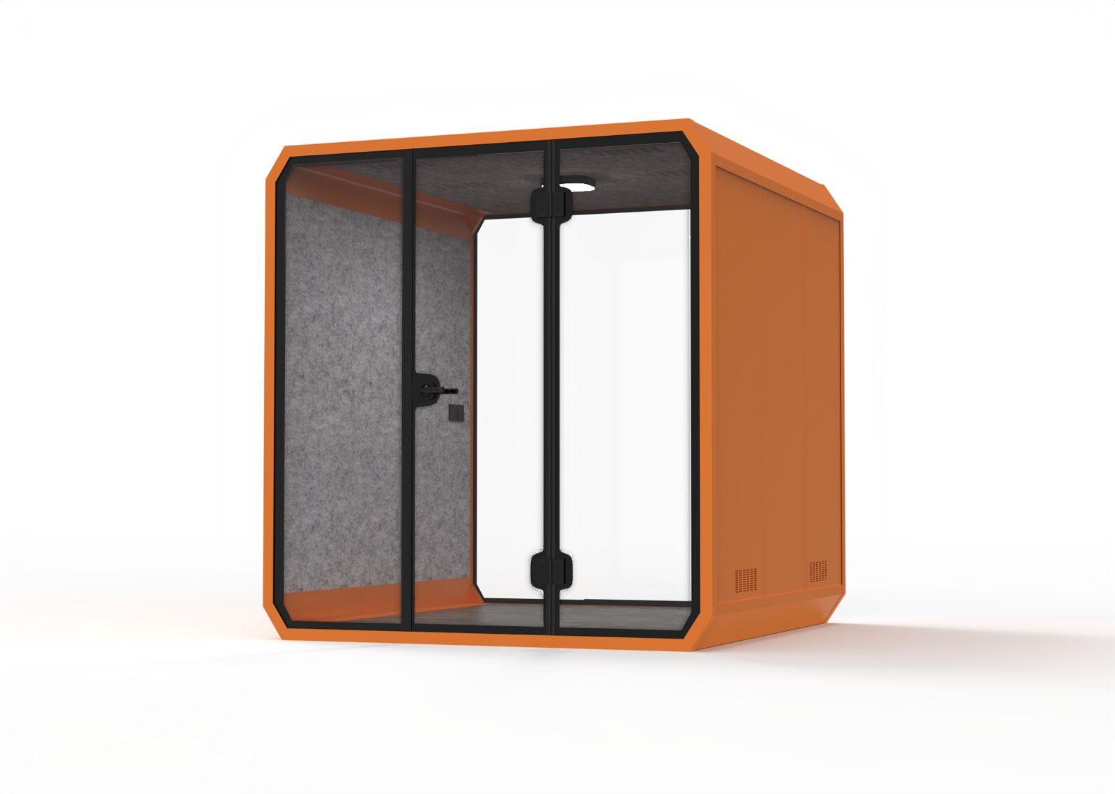 Suite XL in oranjerood zandstructuur